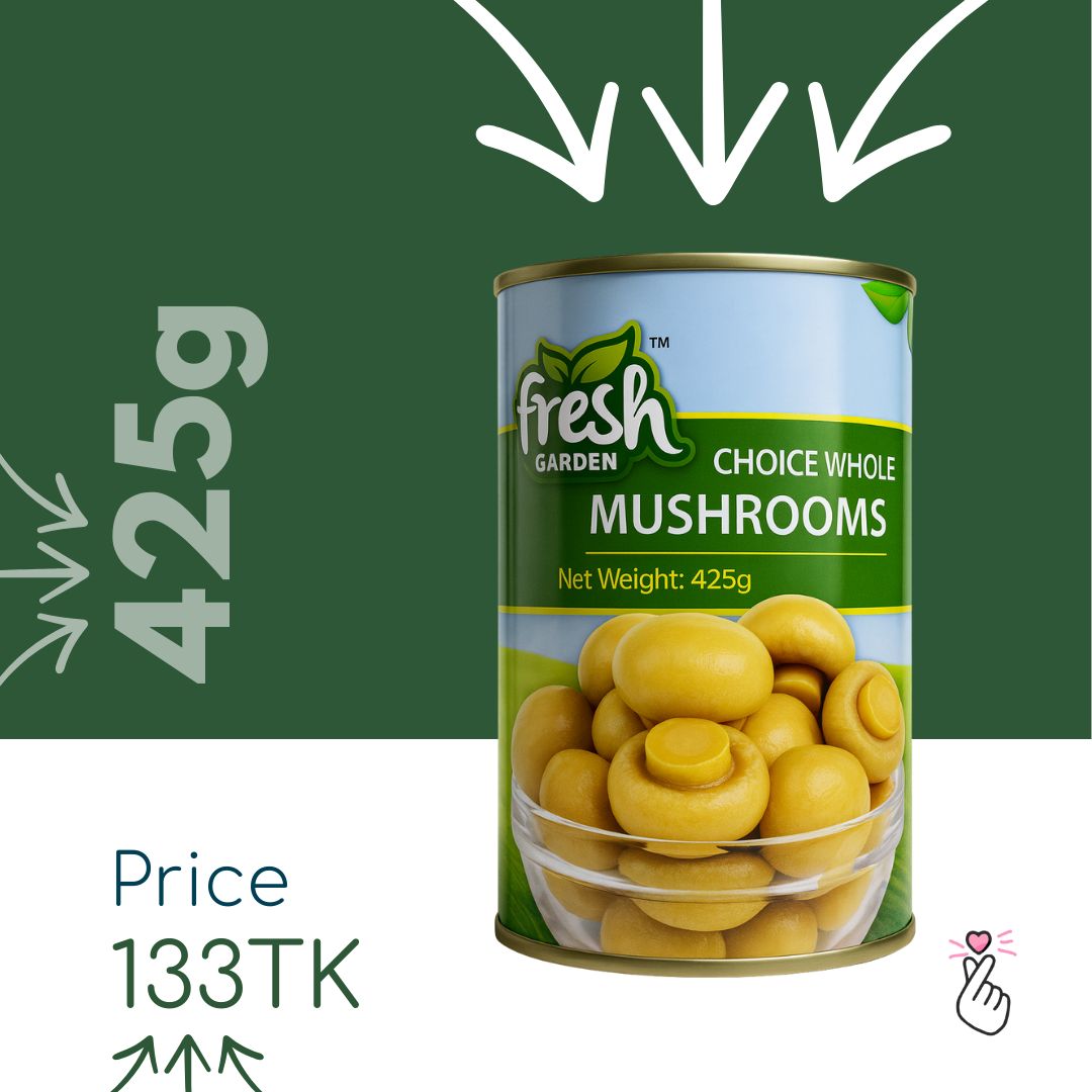Fresh Garden  Mushroom Can - 425g