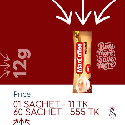 MacCoffee Mini 12g Sachet