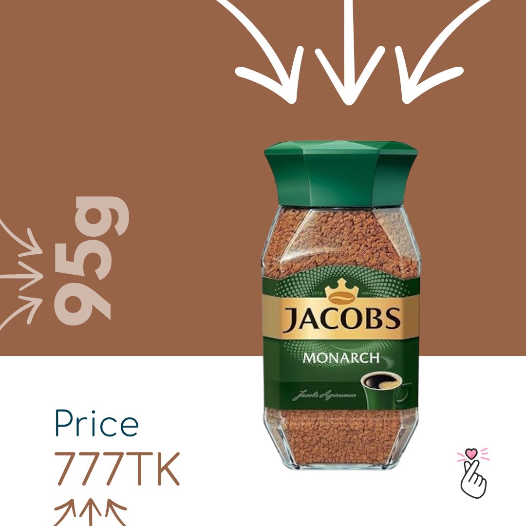 Jacobs Monarch Coffee 95g Jar
