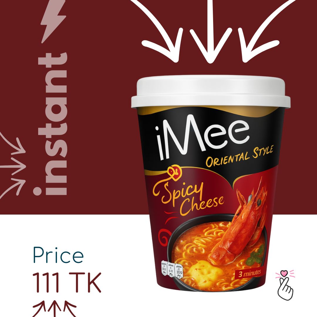 iMee Instant Cup - Spicy Cheese