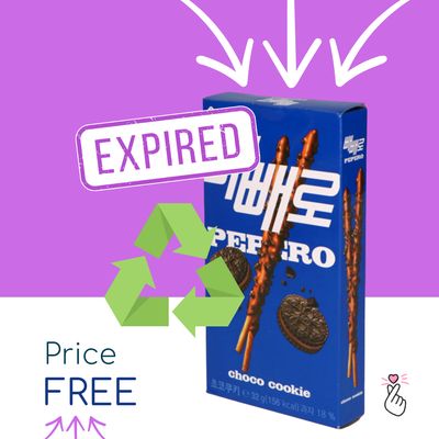 Date Expired Pepero Wafer for Recycling