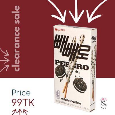 Pepero - White Cookie (Expiry: 22/10/25)