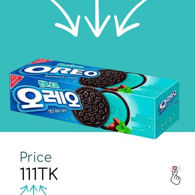 OREO Korea - Mint Chotolate (Expiry: 26/09/25)