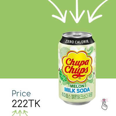 Chupa Chup Milk Soda - Melon (Expiry: 09/10/25)