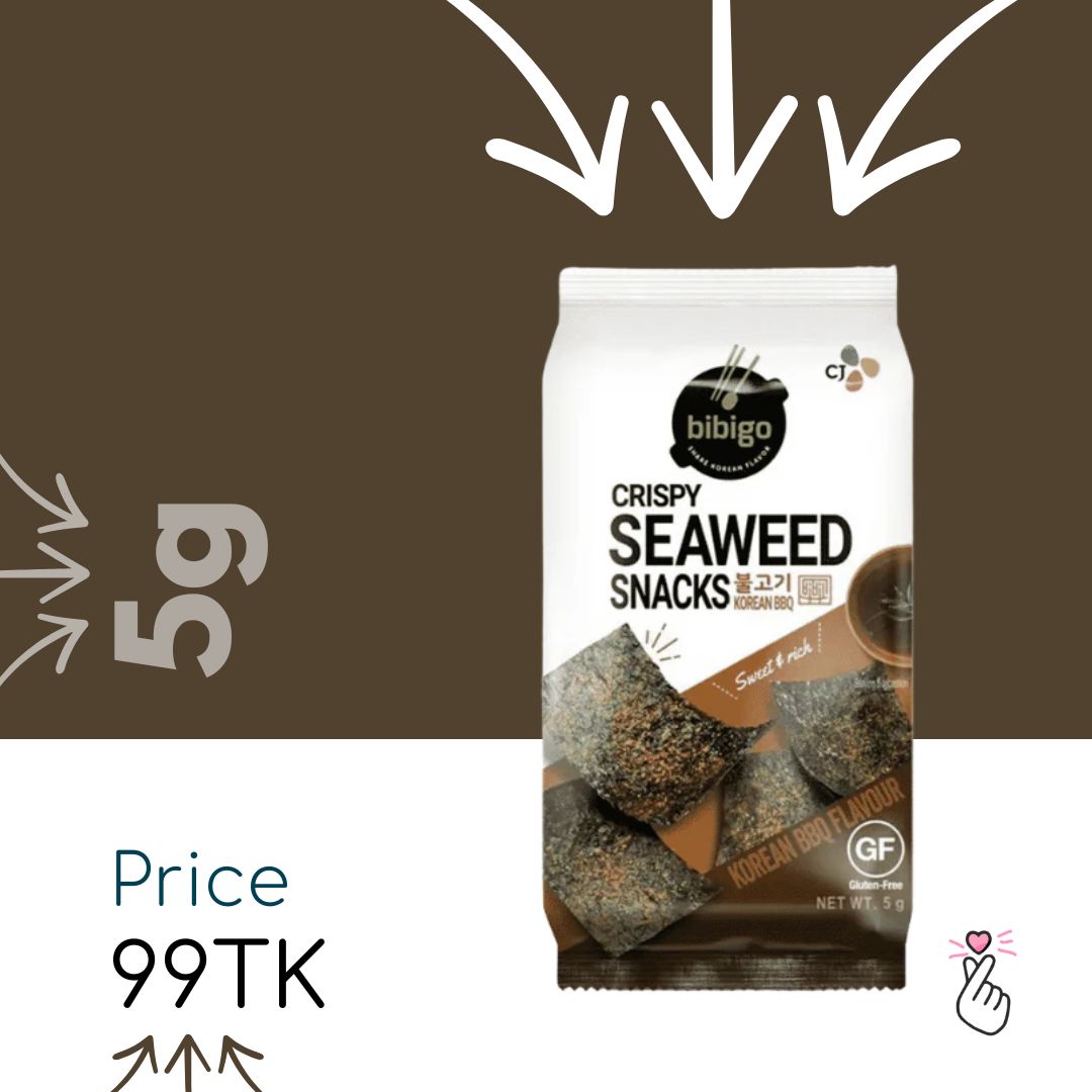 BIBIGO Korean BBQ - Seaweed Snacks