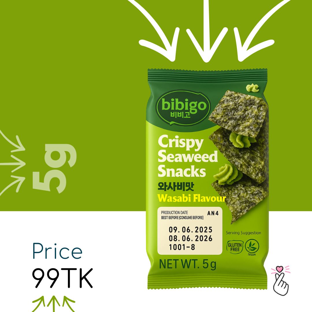 BIBIGO Wasabi - Seaweed Snacks
