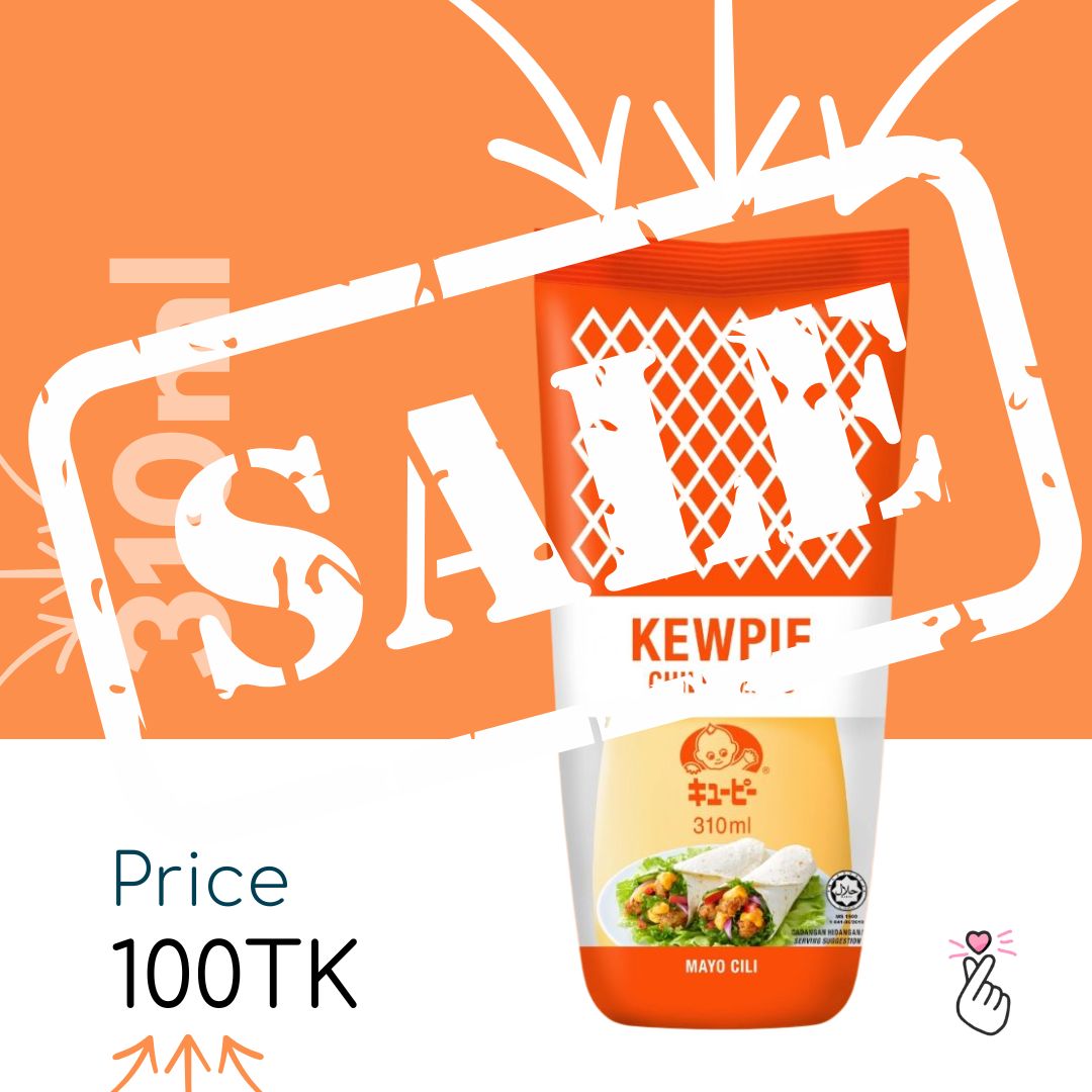 [SALE] Kewpie Mayo 310ml - Chilli Mayo (Expiry: 22/09/25)