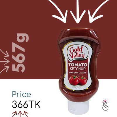 Gold Valley Tomato Ketchup 567g