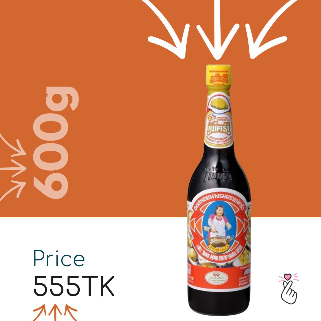 MAEKURA Thai Seasoning Oyster Sauce 600g