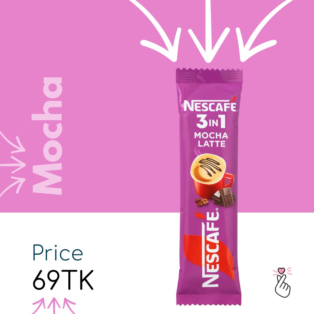 Nescafe Malaysia 3in1 Sachets - Mocha