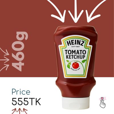 Heinz Tomato Ketchup 460g