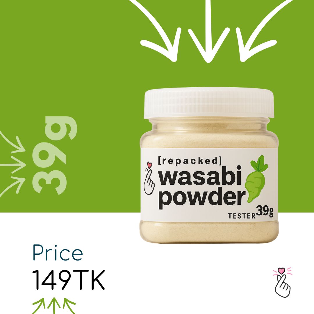 [tester] Repacked Wasabi Powder 39g