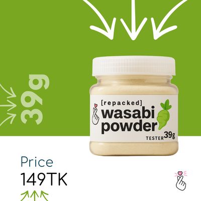 [tester] Repacked Wasabi Powder 39g