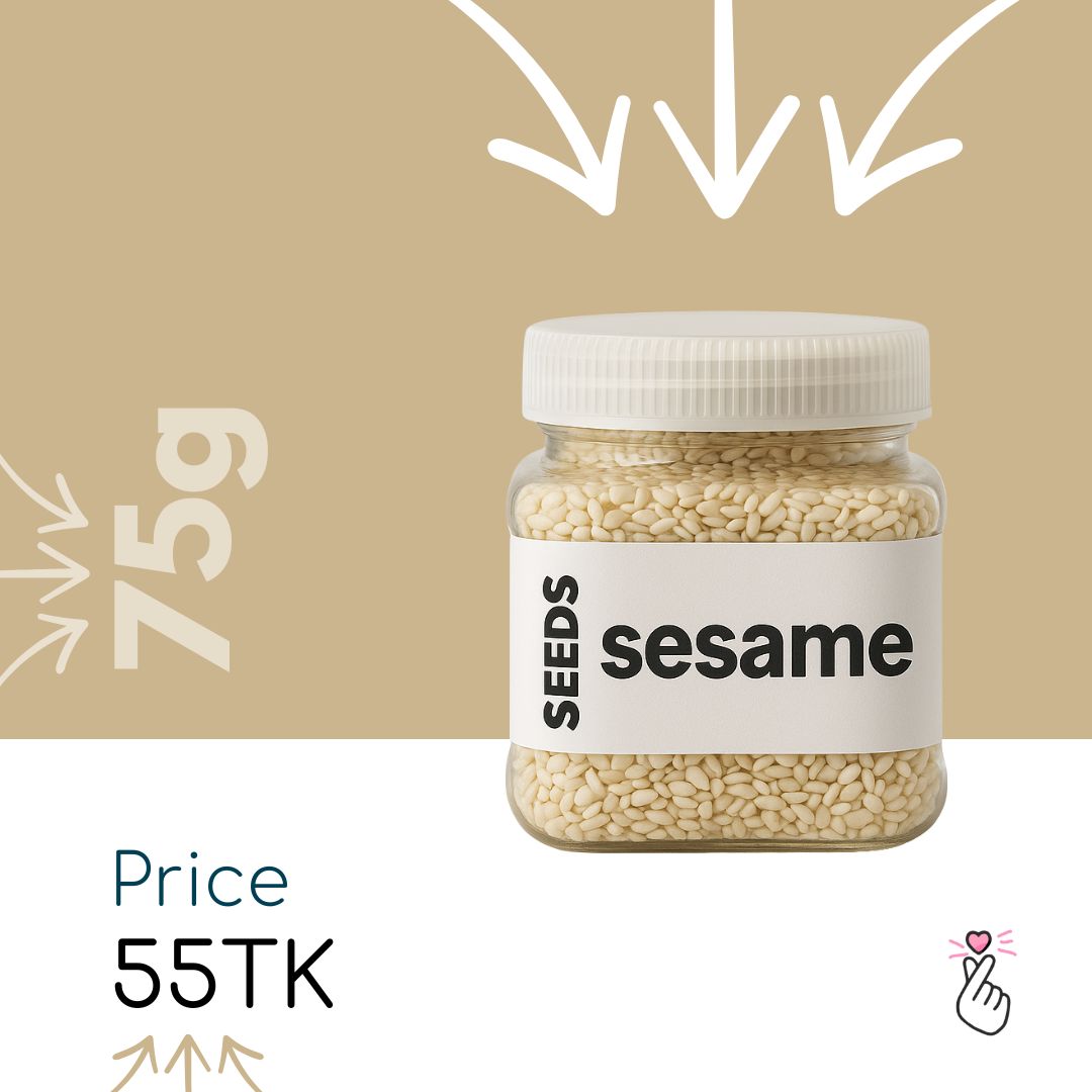 [tester] White Sesame Seeds - 75g