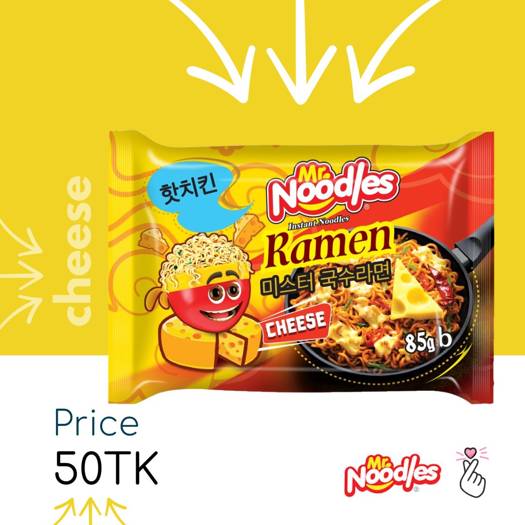 Mr. Noodles Ramen 85g - Cheese