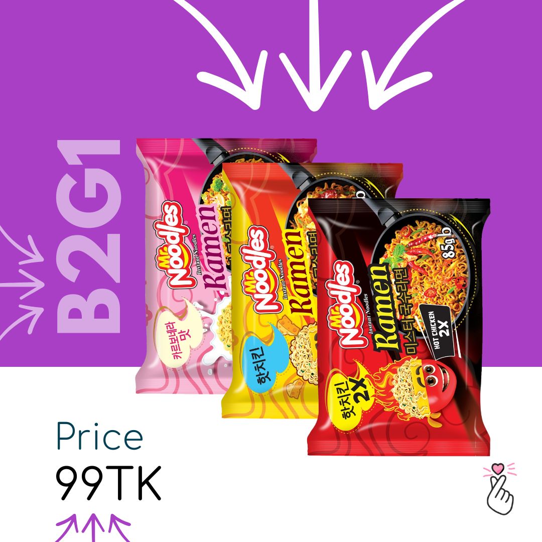 Mr. Noodles Ramen B2G1 Offer