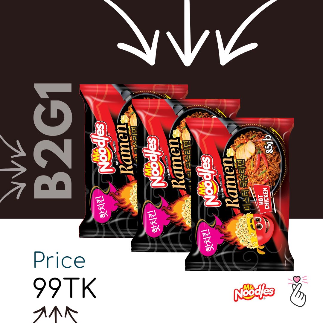 [11:11][B2G1] Mr. Noodles Ramen -&gt; 1x + 1x + 1x