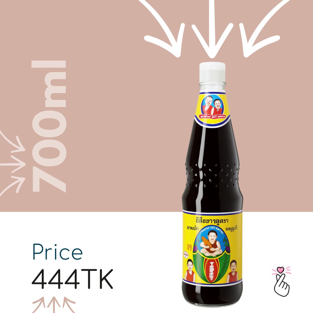 Healthy Boy Soy Sauce 700ml (Halal)