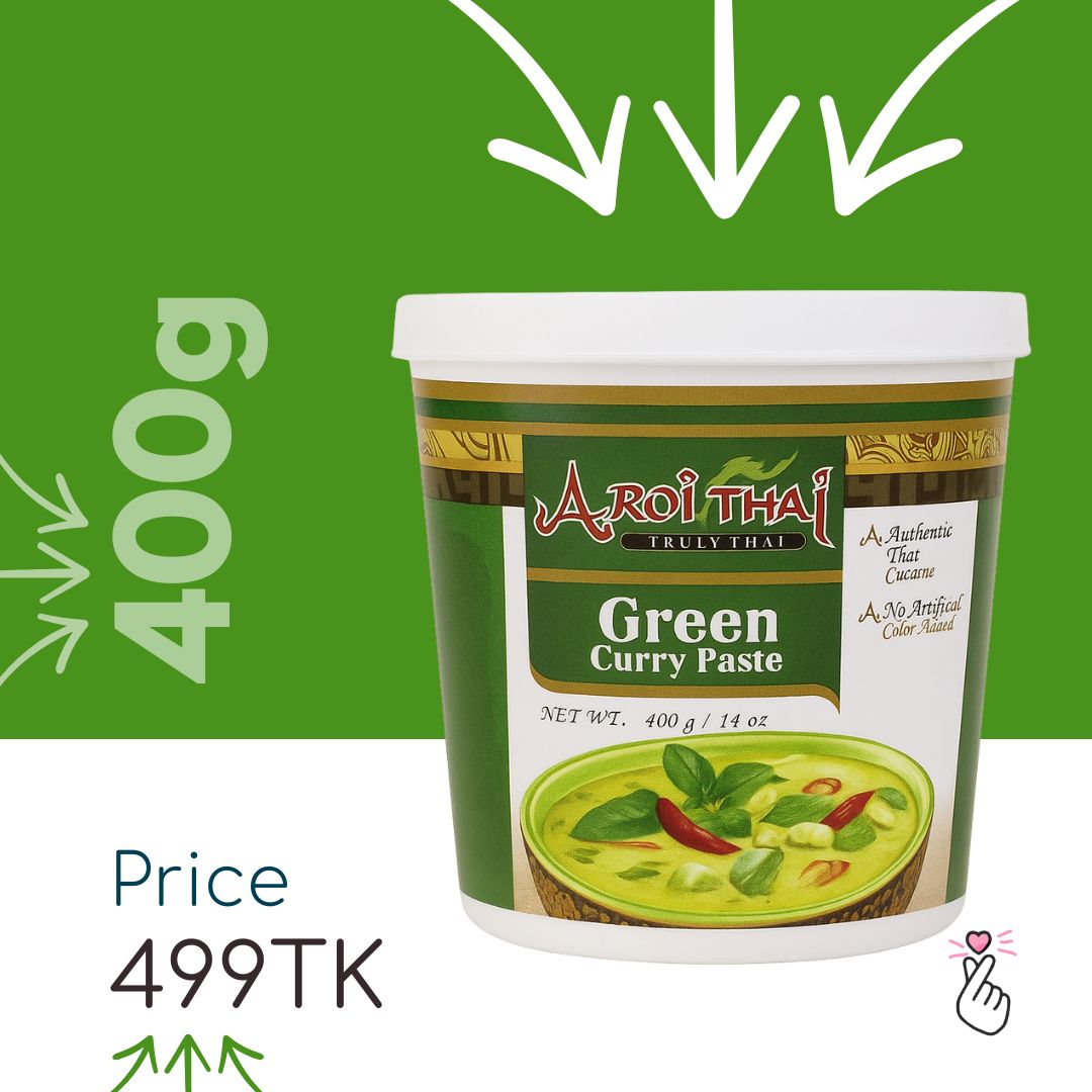 AroiThai Curry Paste 400g - Green Curry