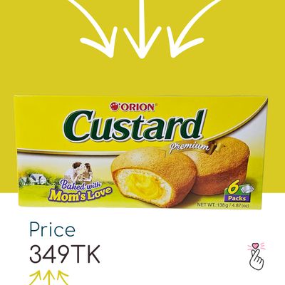 Orion Custard 138g