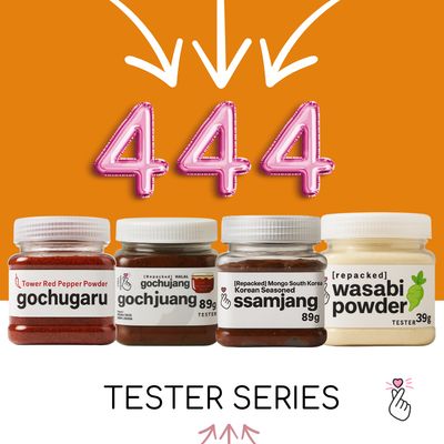 [11:11] Quadra Tester Offer - Gochugaru + Gochujang + Ssamjang + Wasabi