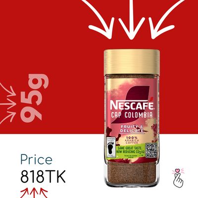 Nescafe Cap Colombia 95g - Expiry: Oct 2026