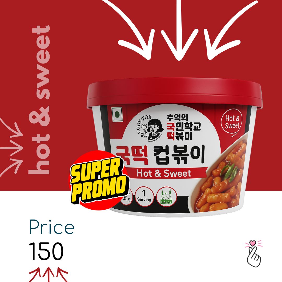 [BOWL] Cook-Tok: Hot &amp; Sweet {Expiry Feb2026}