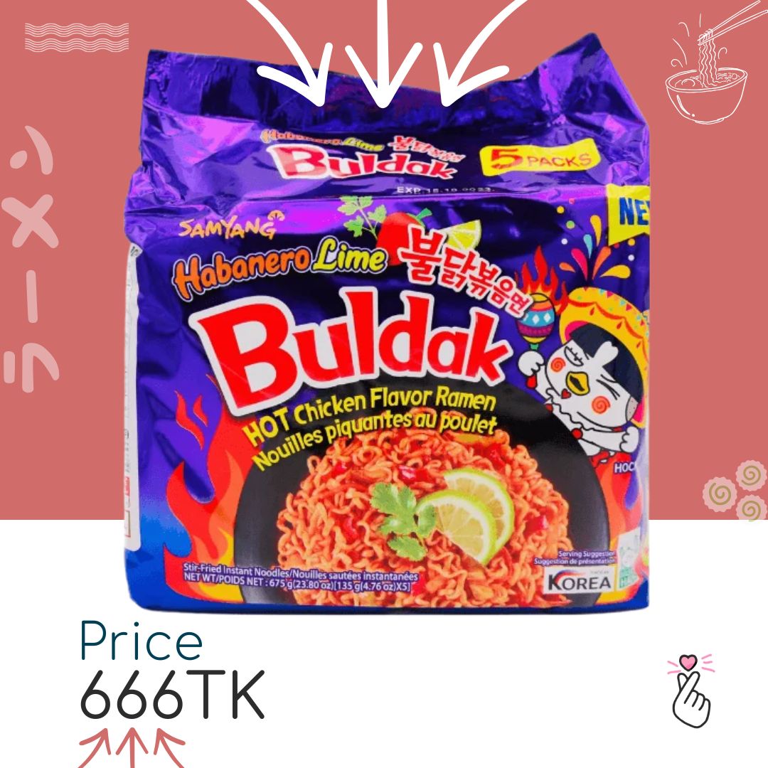 [SUPER SALE] Samyang Habanero Lime - Family Pack