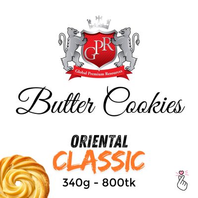 GPR Butter Cookies - CLASSIC 340g - Oriental Design