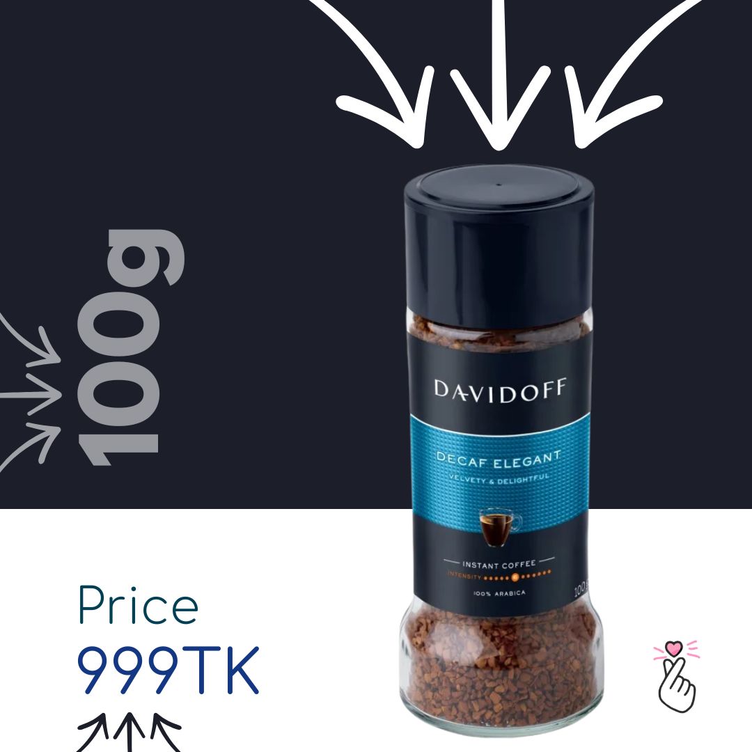 Davidoff - Decaf Elegant (100g) - Expiry: Nov 2026