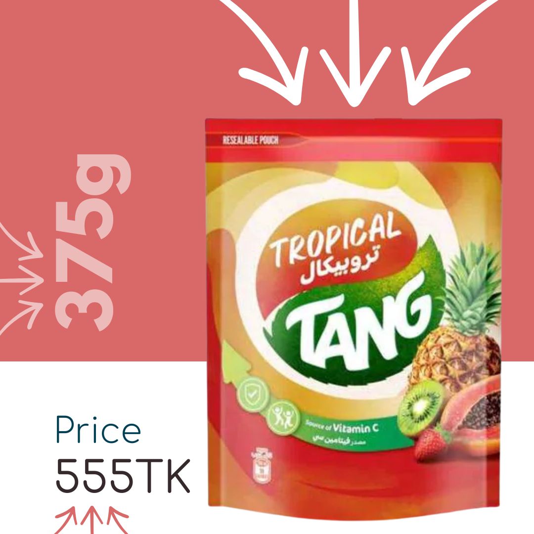 BAHRAIN Tang 375g Pouch - Tropical (Expiry: 20/05/26)