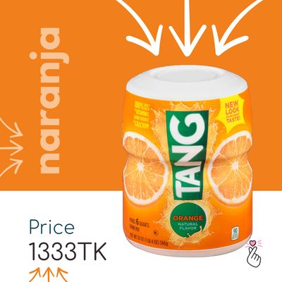 TANG O Naranja 566g (USA) (12/07/26)