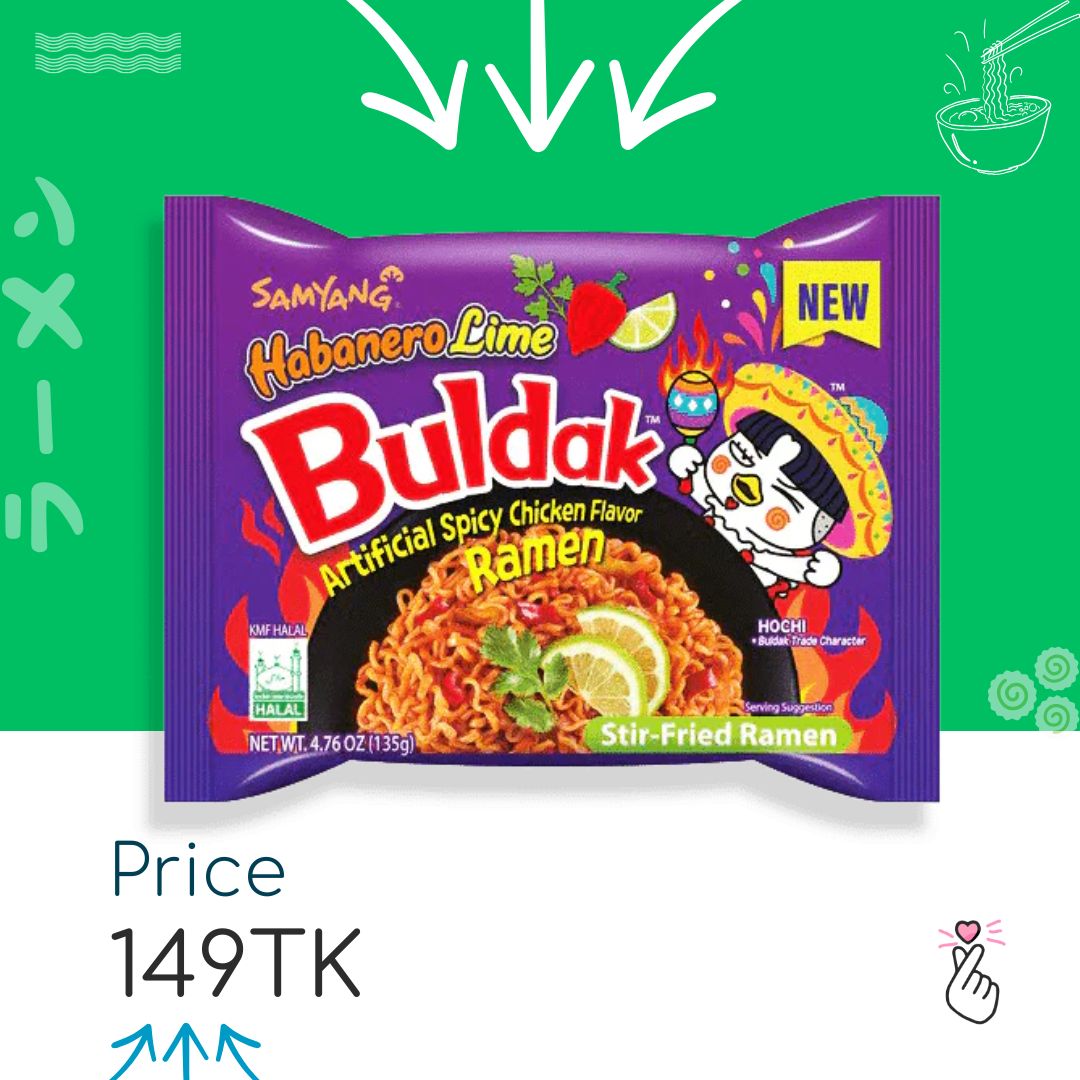 Samyang Singles - Habanero Lime (Expiry: 02/04/26)