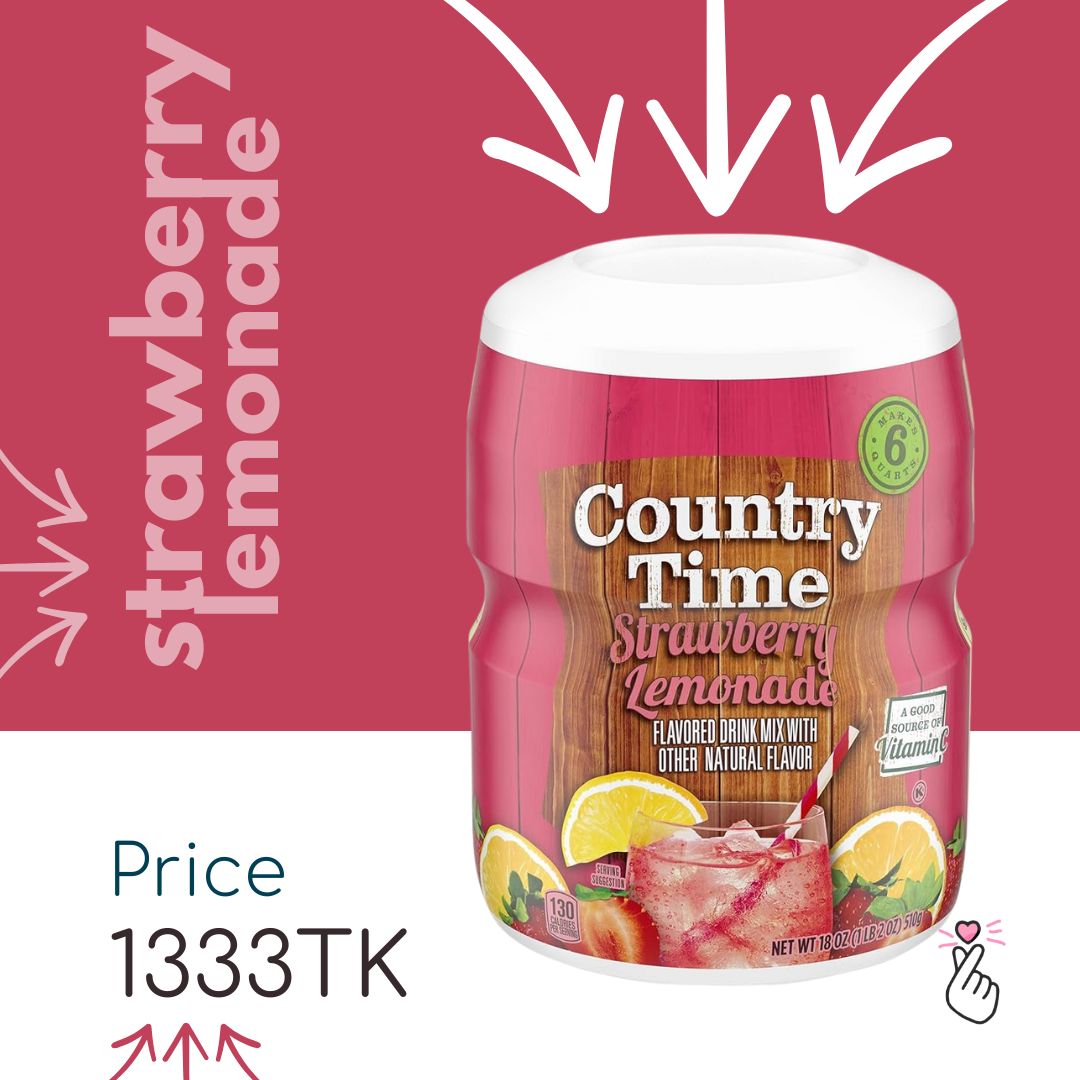 Country Time Strawberry Lemonade 510g