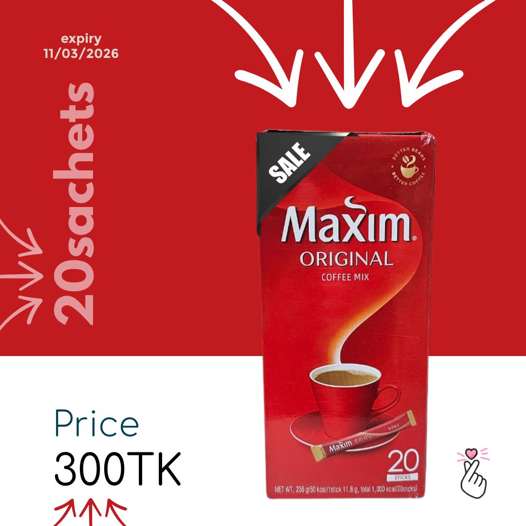 MAXIM FULL 20T BOX - Original Red (Expiry: 11/03/2026)