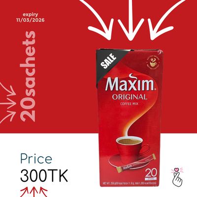 MAXIM FULL 20T BOX - Original Red (Expiry: 11/03/2026)
