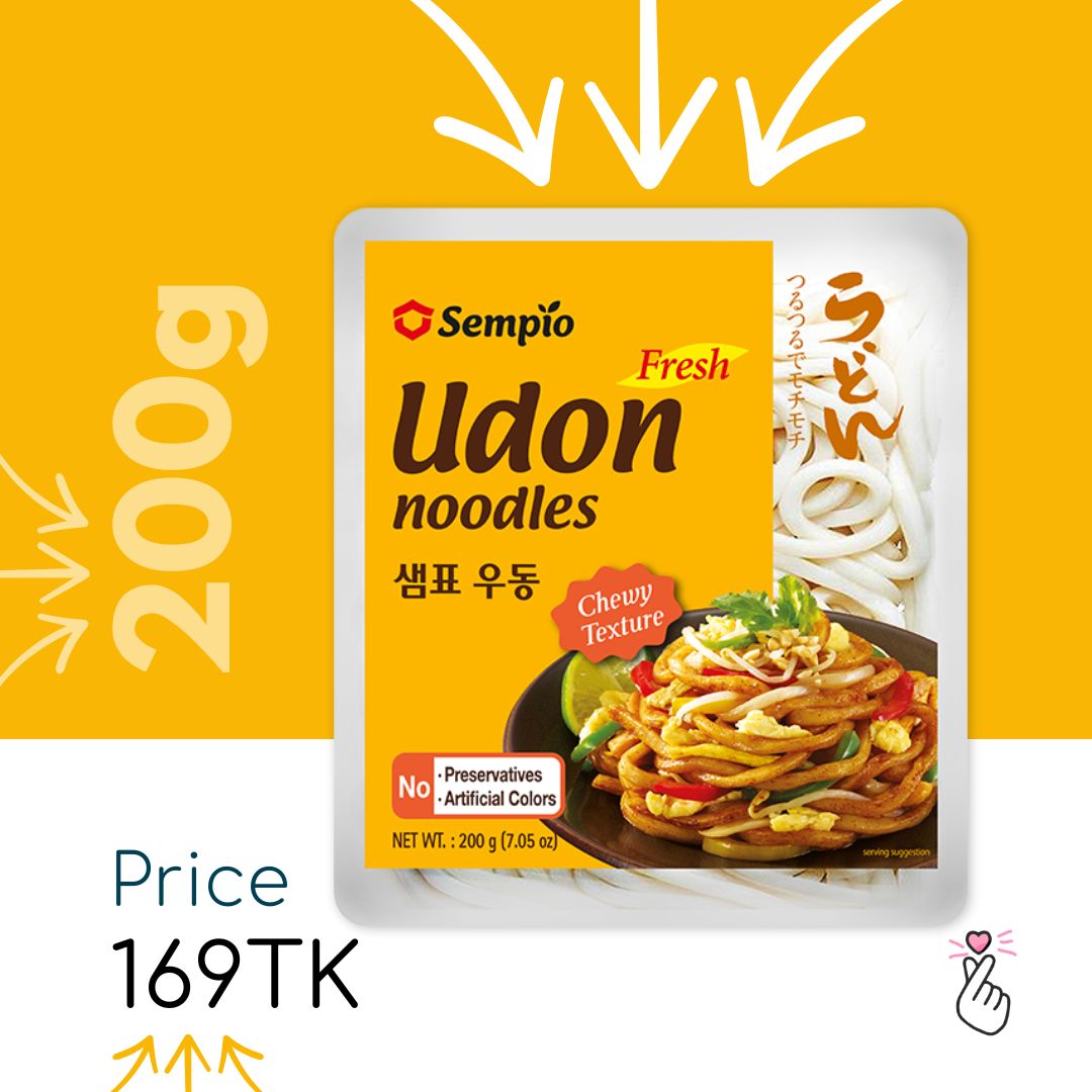 Sempio Fresh UDON Noodles (Expiry: 16.09.26)