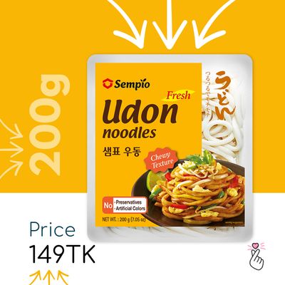 Sempio Fresh UDON Noodles (Expiry: 16.09.26)