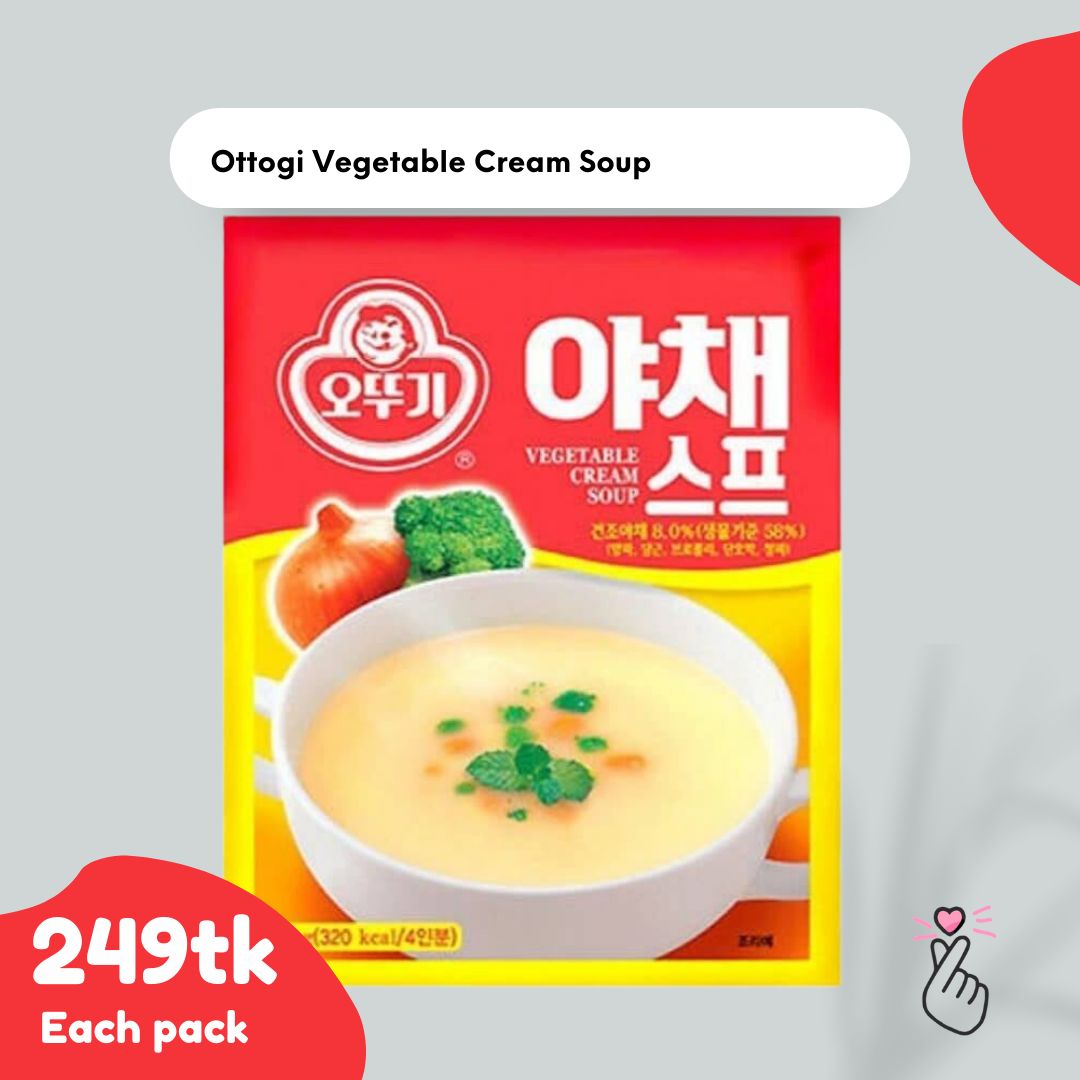 Ottogi Vegetable Cream Soup (Expiry: 17/04/26)