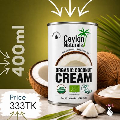 Ceylon Coconut CREAM CAN - 400ml