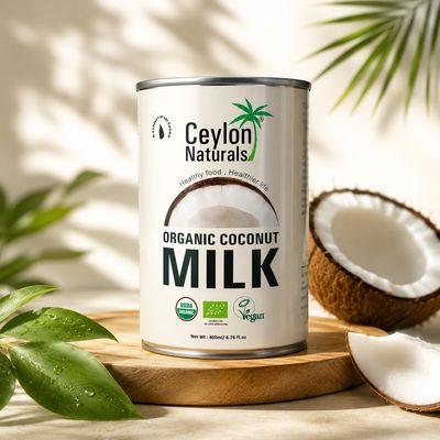 Ceylon Organic Coconut Milk Can (Expiry: 07/07/2026)