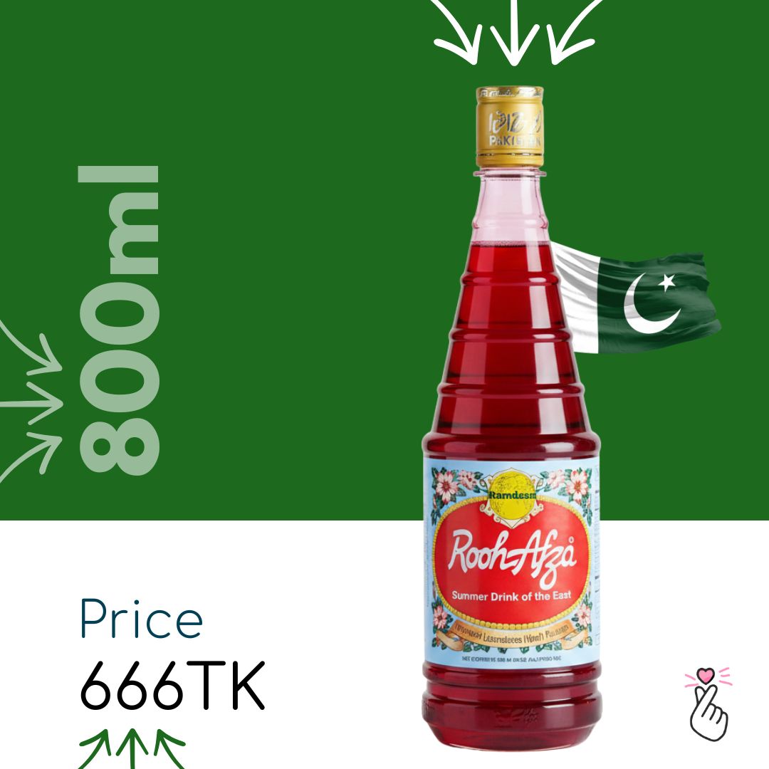 Rooh Afza (Pakistan) - 800ml