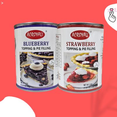 Acroyali Topping &amp; Pie Filling 595g