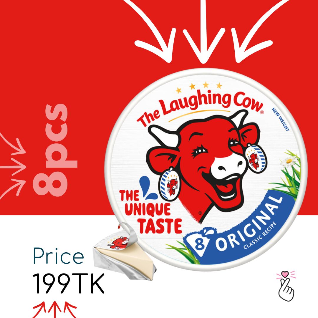 [TLC] The Laughing Cow Cheese - 8 portions (Expiry: 24Aug2026)