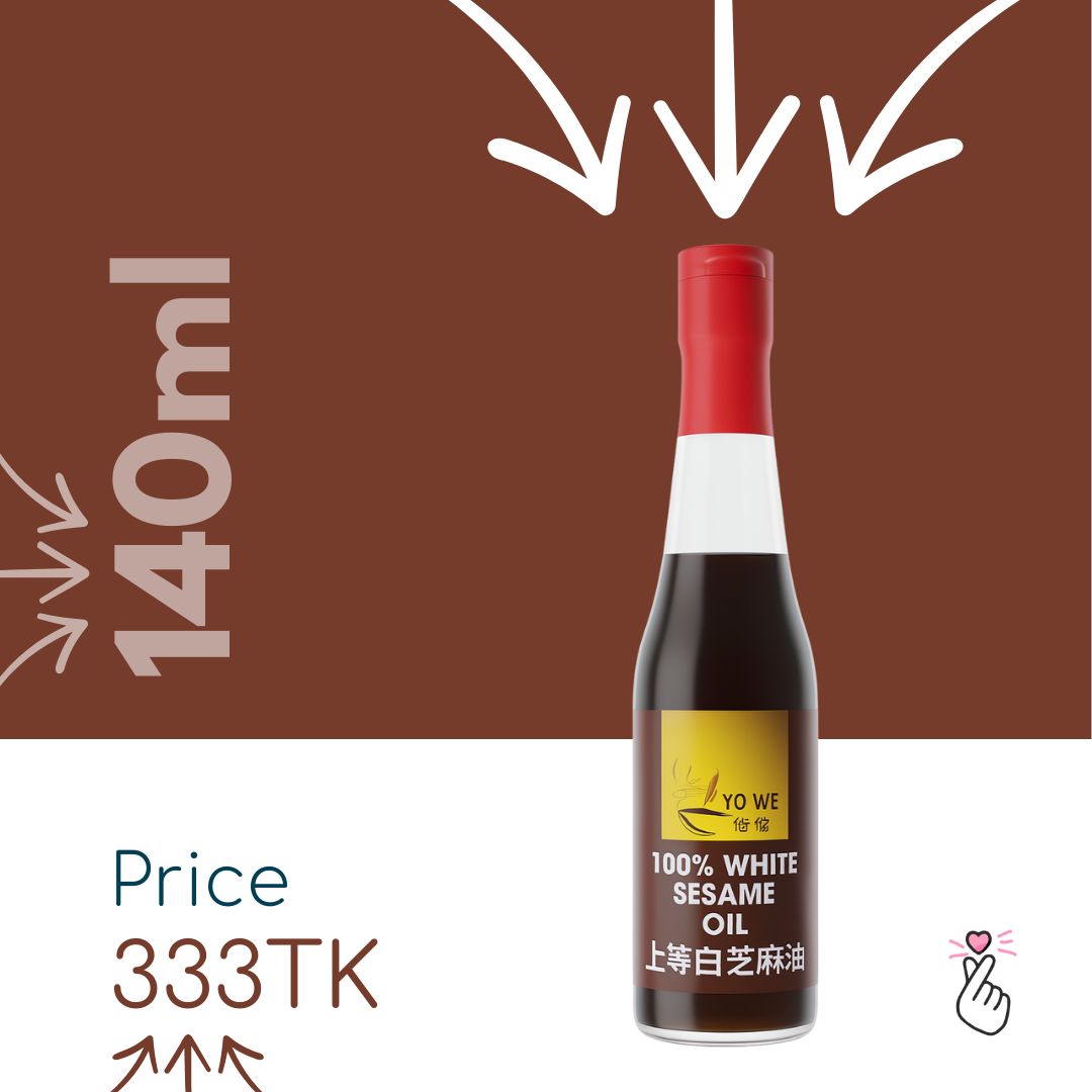 YOWE Sesame Oil 140ml (Expiry Jan2028)