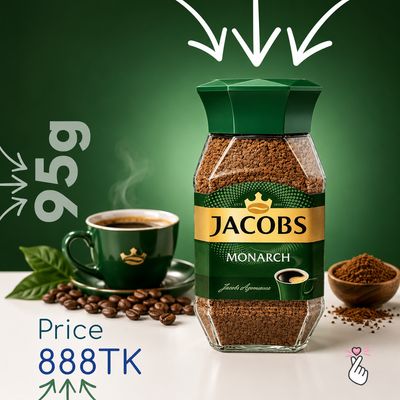 Jacobs Coffee 95g Jar - MONARCH