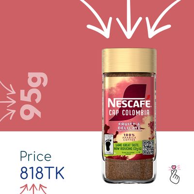 Nescafe Cap Colombia 95g - Expiry: Oct 2026