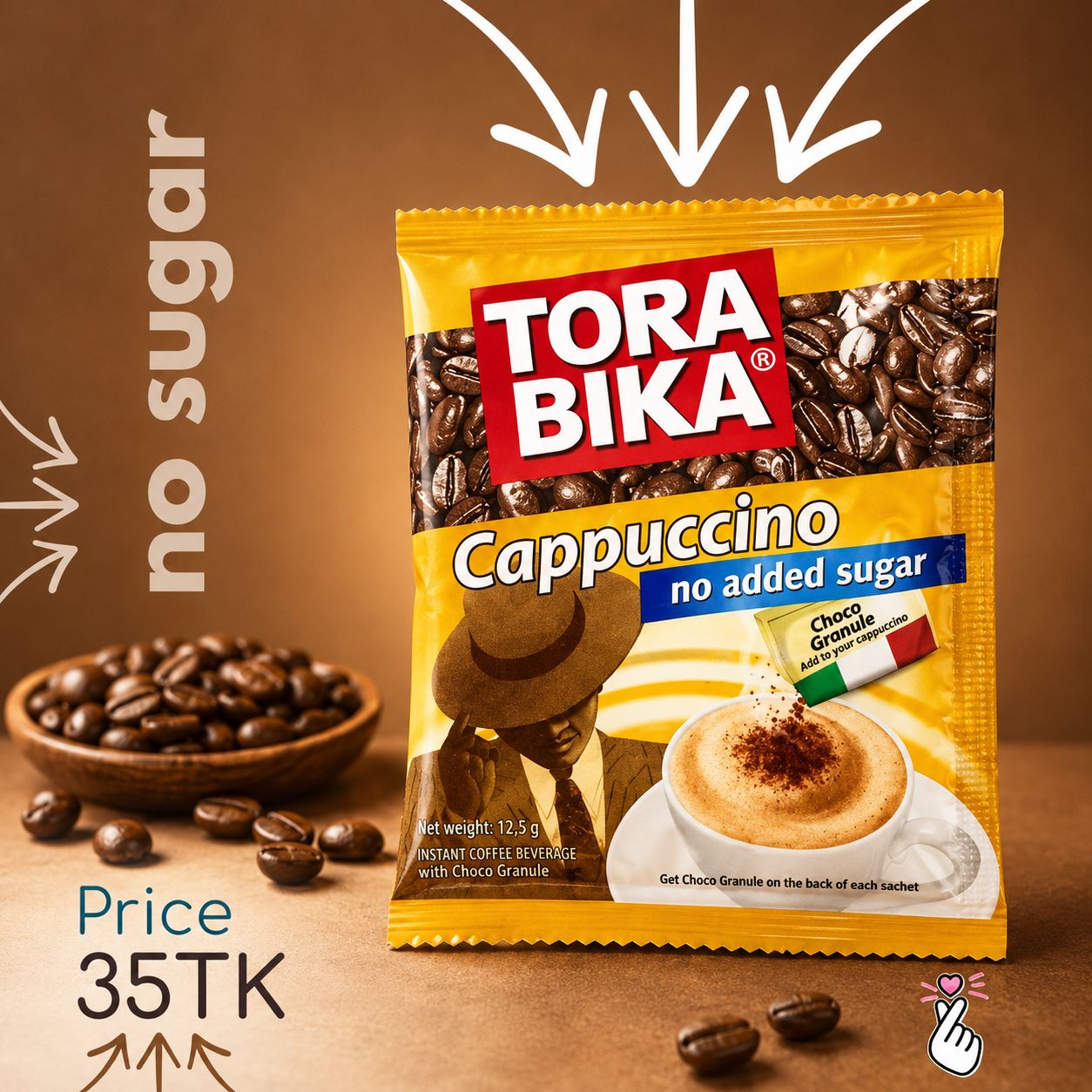 ToraBika NO SUGAR - Single Sachet