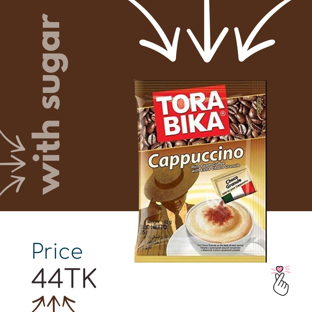 ToraBika WITH SUGAR - Single Sachet