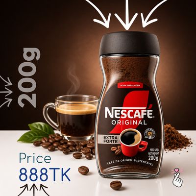 Nescafe 200g – Original Extra Forte (Expiry: 01/04/27)